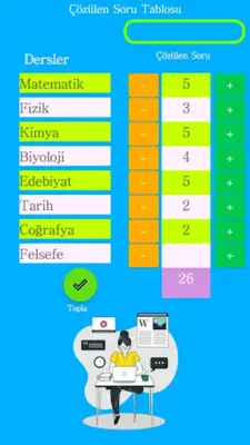 Başarılı Öğrenci Ders Programı android App screenshot 1